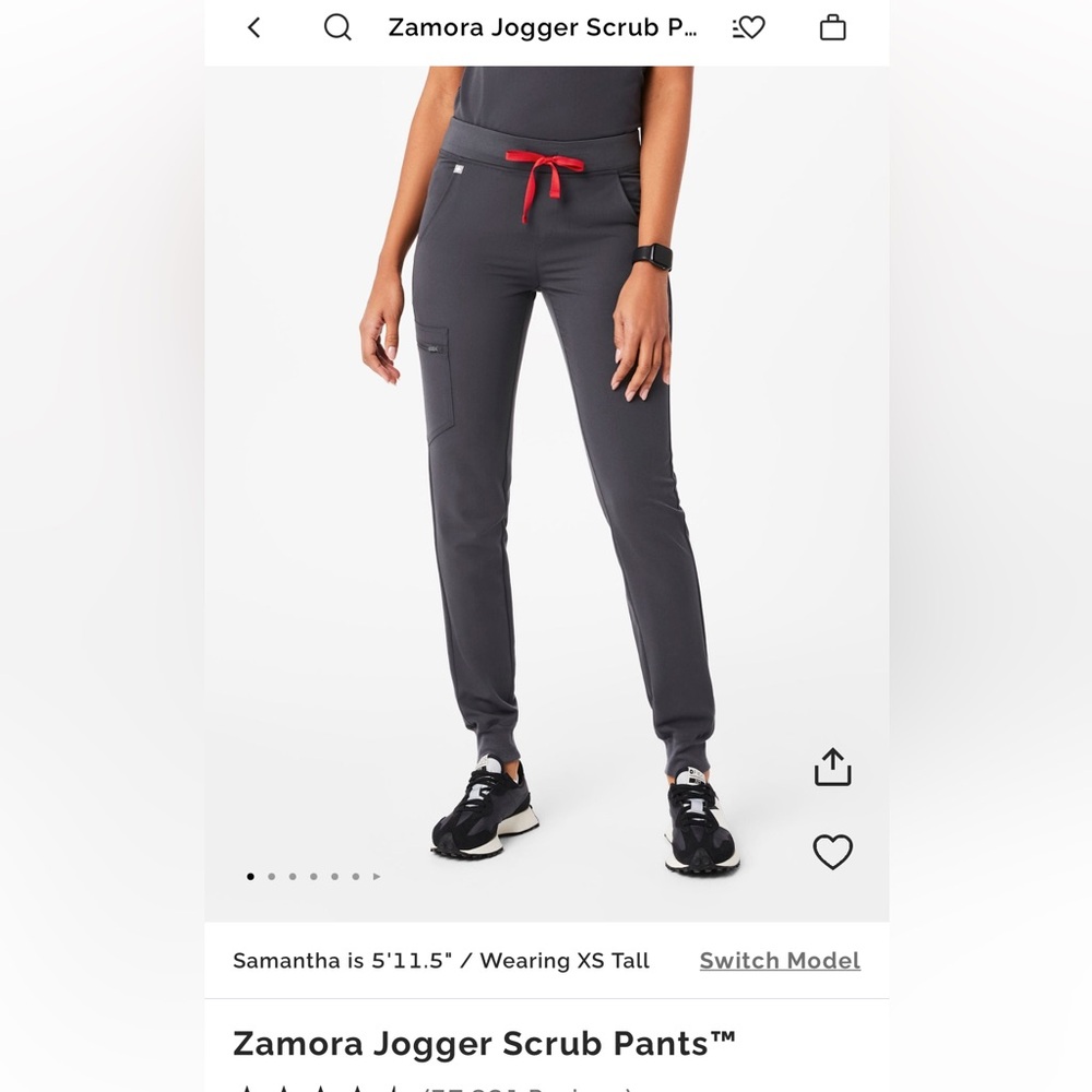 Figs Zamora Joggers Size XS petite